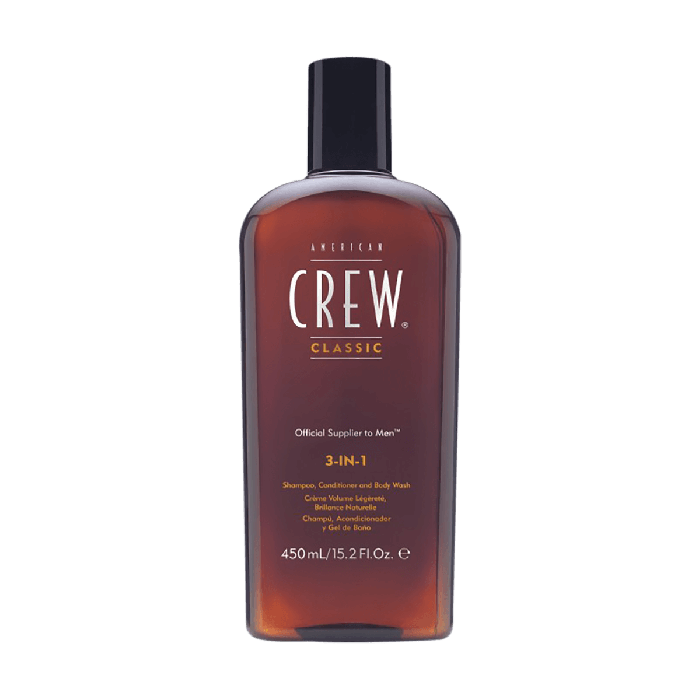 American Crew 3-in-1 Shampoo Conditioner and Body Wash 450ml