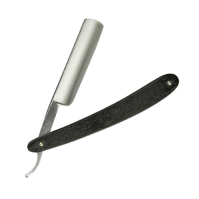 Dovo Astrale 5/8 Inch Half Hollow Ground Ebony Straight Razor (5 58130)