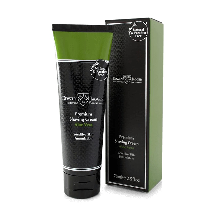 Edwin Jagger Premium Shaving Cream Aloe Vera 75ml