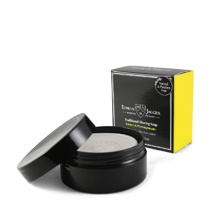 Edwin Jagger Traditional Shaving Soap Limes & Pomegranate 65g