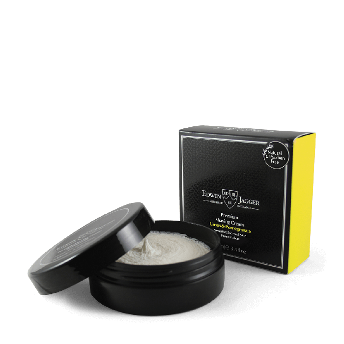 Edwin Jagger Premium Shaving Cream Limes & Pomegranate 100ml