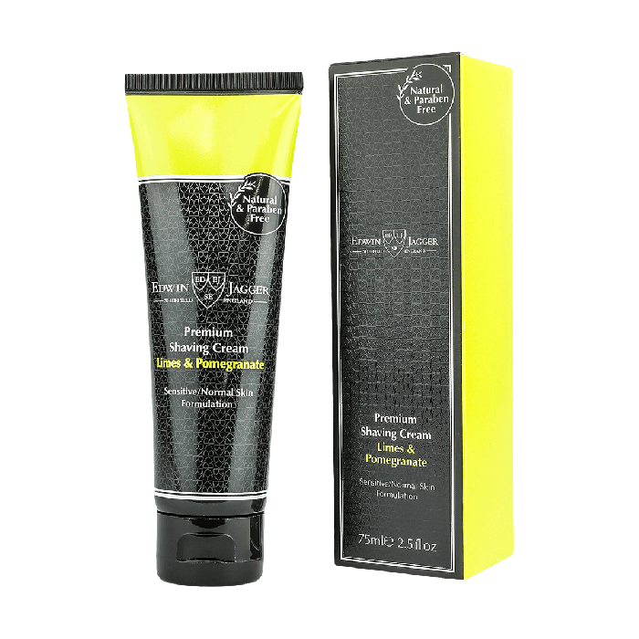 Edwin Jagger Premium Shaving Cream Limes & Pomegranate 75ml