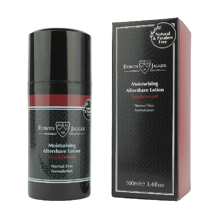 Edwin Jagger Moisturising Aftershave Lotion Sandalwood 100ml