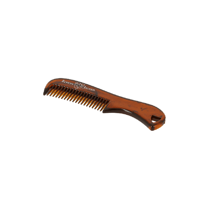 Edwin Jagger Tortoise Shell Beard and Moustache Comb BMC03