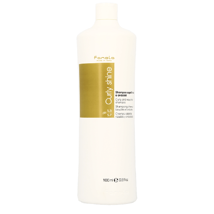 Fanola Curly Shine Curly and Wavy Hair Shampoo 1000ml