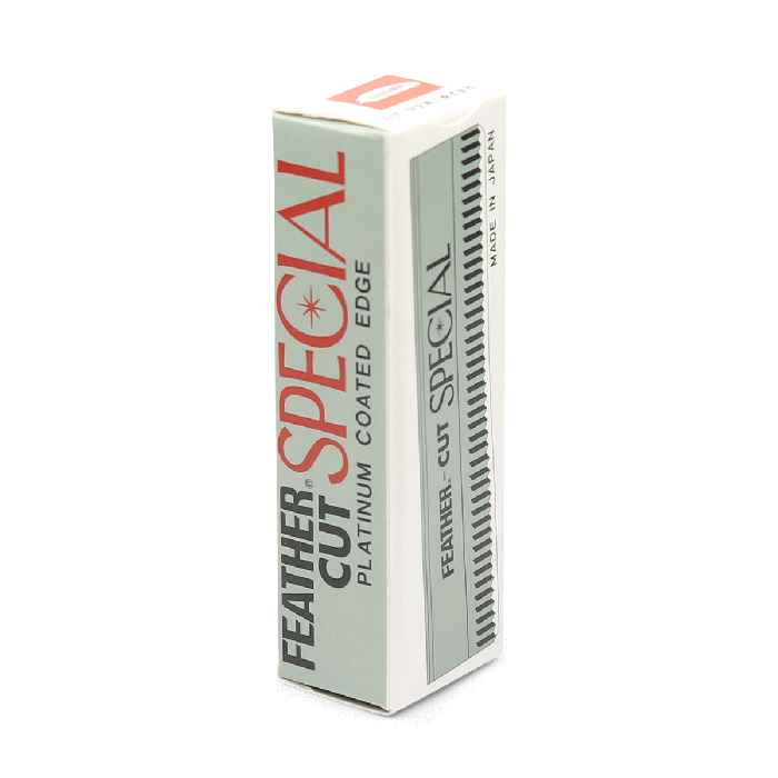 Feather Cut Special Platinum Coated Edge Razor Blades (10 Blades)