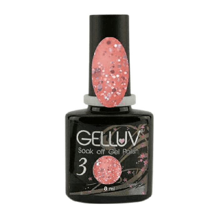 Gelluv Sugar Plum All that Glitters Collection Gel Polish 8ml