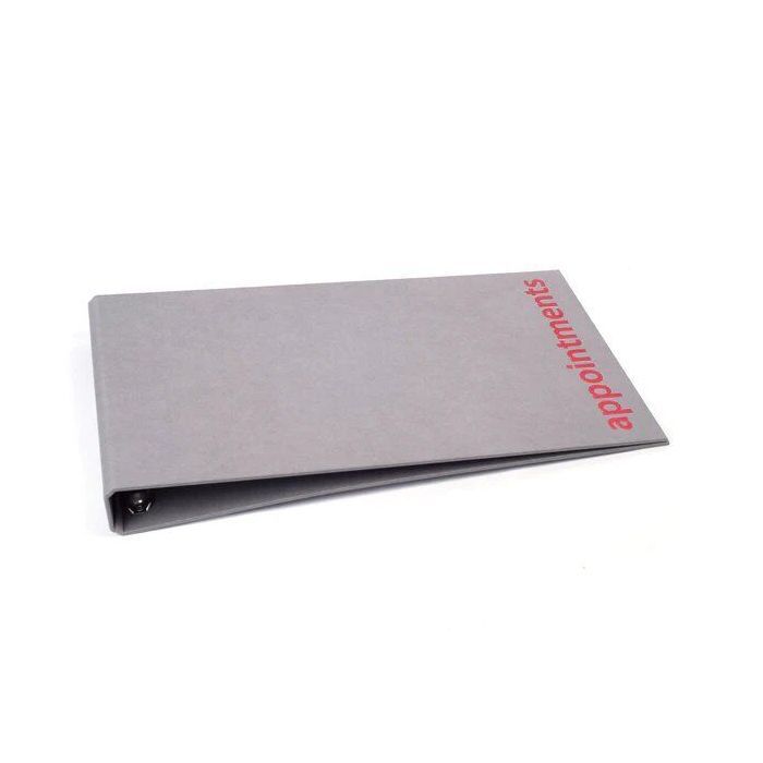 Agenda Loose Leaf Appointment Binder 9 Assistant (Grey)