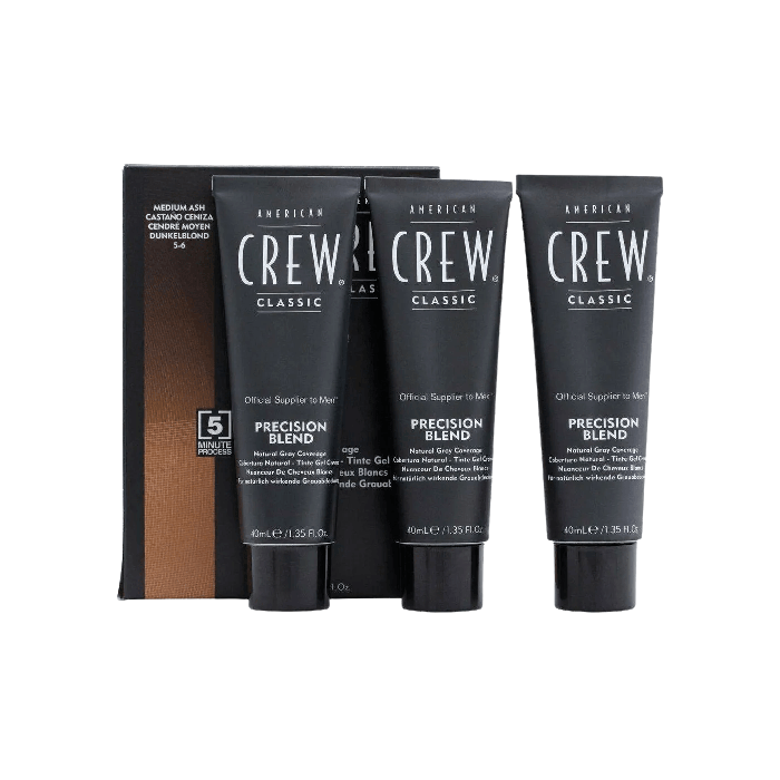 American Crew Precision Blend Hair Colour For Men Kit - Medium Ash