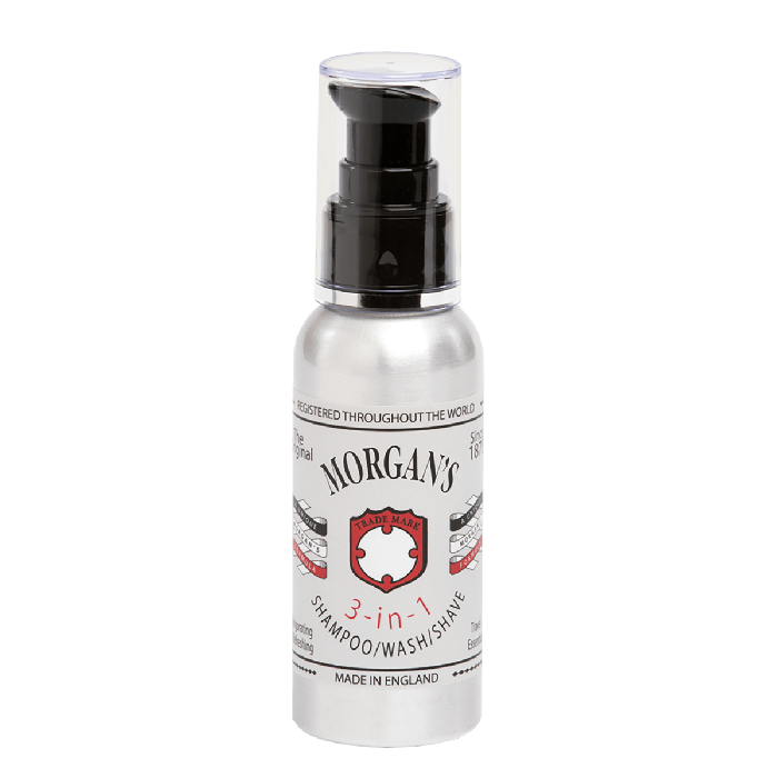 Morgan's 3-in-1 Shampoo Wash & Shave 100ml