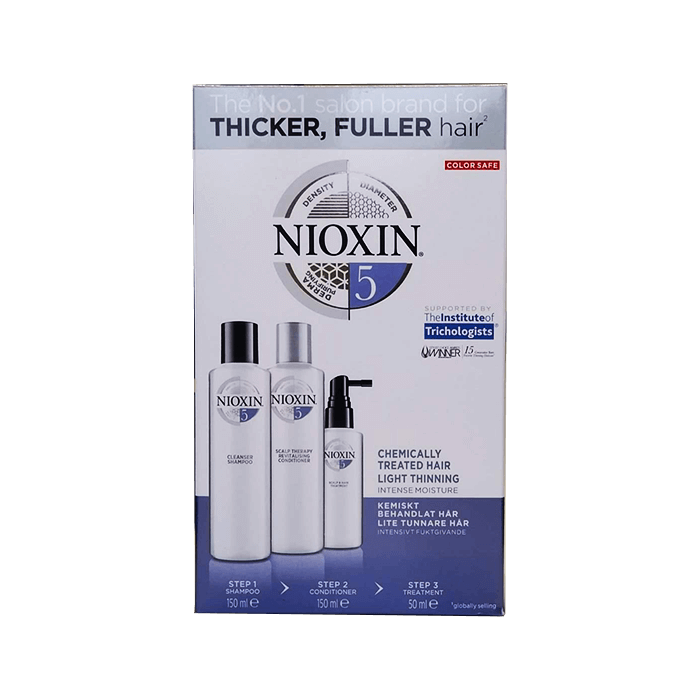 Nioxin System 5- 3 Part Kit for Chemically Treated Hair