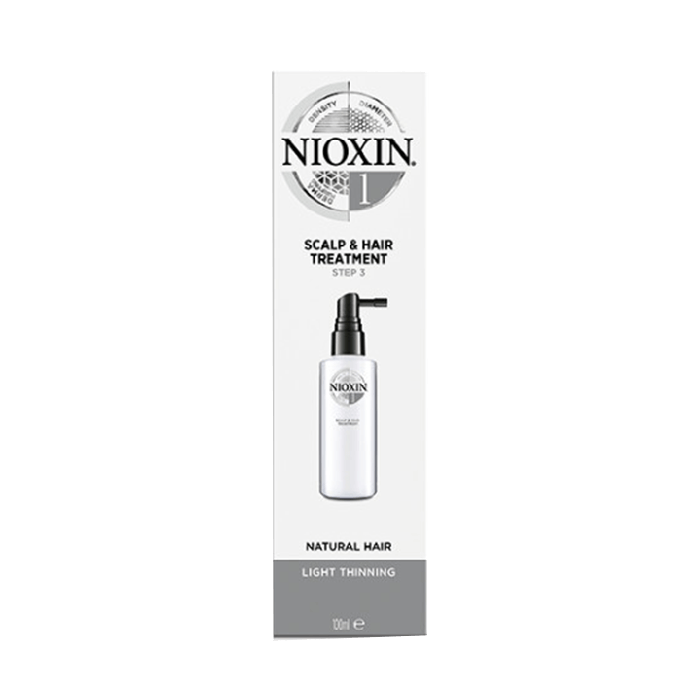 Nioxin System 1 Scalp & Hair Treatment for Natural Hair 100ml
