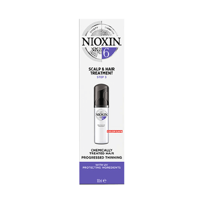 Nioxin System 6 Scalp & Hair Treatment for Chemically Treated Hair 100ml