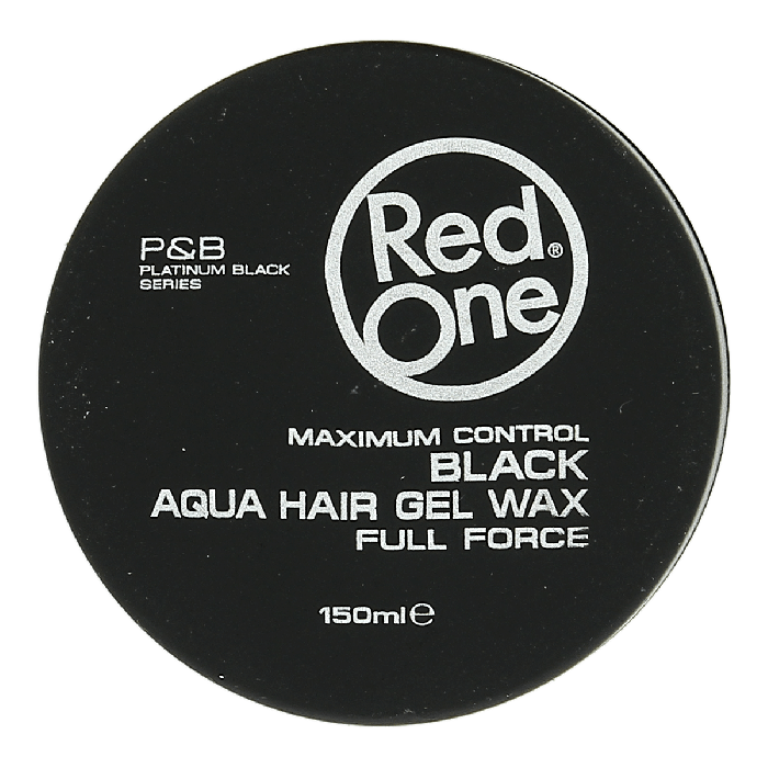 Red One Black Aqua Hair Gel Wax 150ml