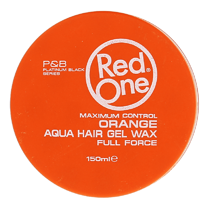 Red One Orange Aqua Hair Gel Wax 150ml