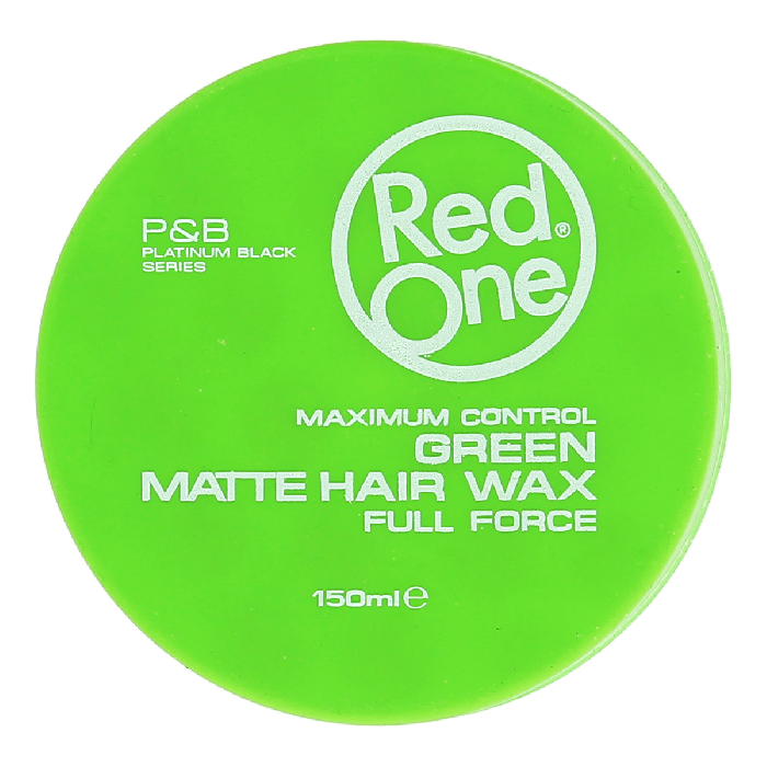 Red One Green Matte Hair Wax 150ml