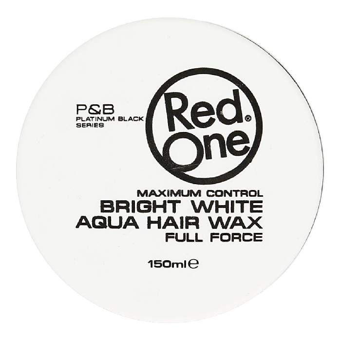 Red One Bright White Aqua Hair Wax 150ml