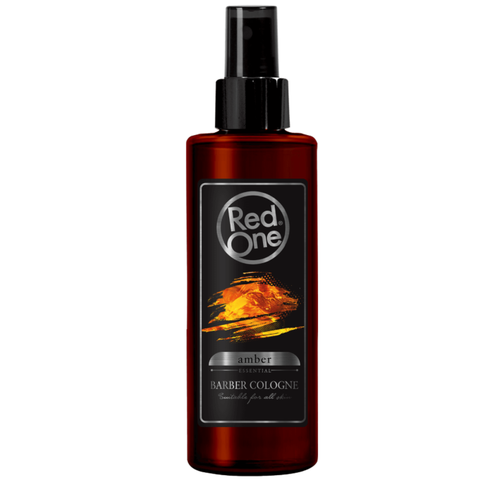 Red One Amber Essential Barber Cologne 400ml