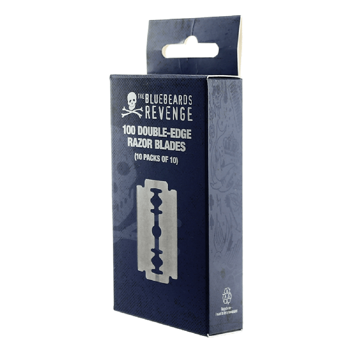 The Bluebeards Revenge Double Edged Razor Blades (100 Blades)