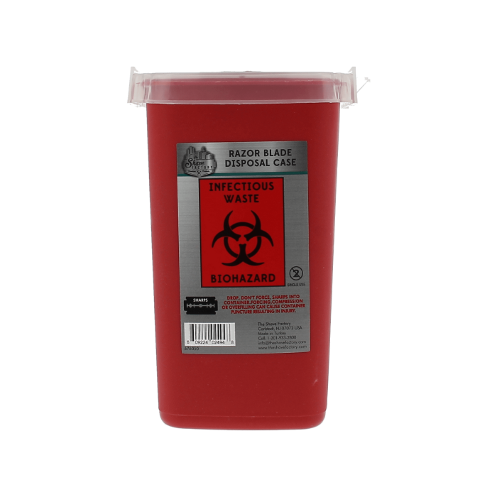 The Shave Factory Razor Blade Disposable Case