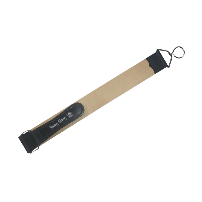 The Shave Factory Leather Strop with Handle