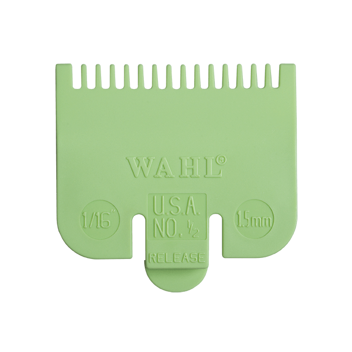 Wahl 3137-2501 No.1/2 Attachment Comb 1.5mm Lime Green