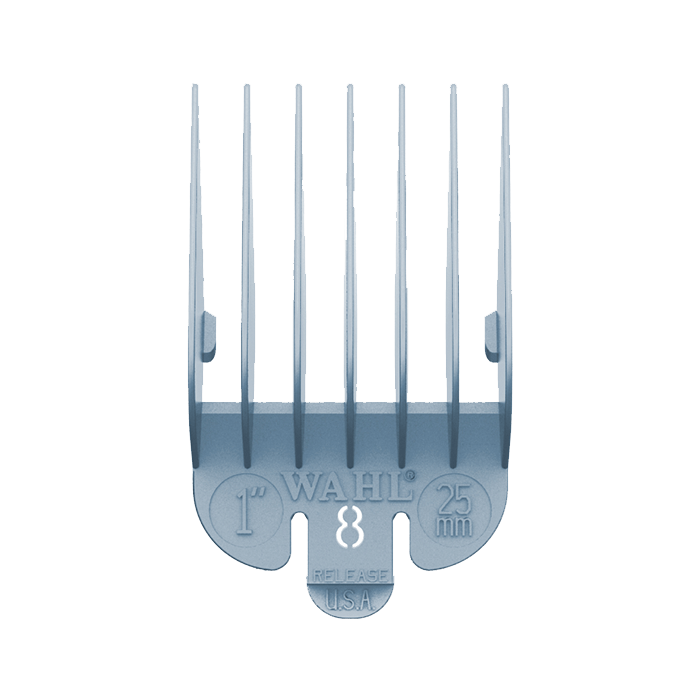 Wahl 3150-1301 No.8 Attachment Comb 25mm Light Blue