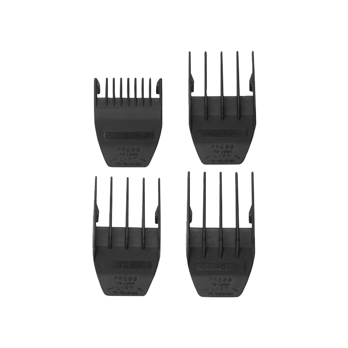 Wahl 3166 No. 1-4 Plastic Guide Comb Set