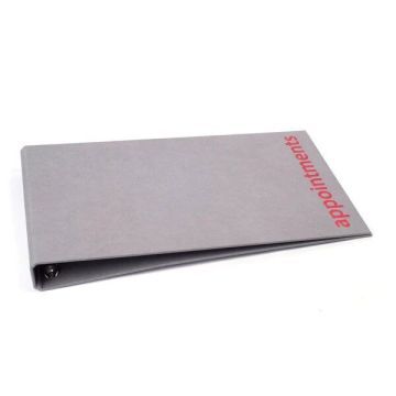 Agenda Loose Leaf Appointment Binder 9 Assistant (Grey)