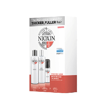 Nioxin System 4- 3 Part Kit for Colored Hair with Progressed Thinning
