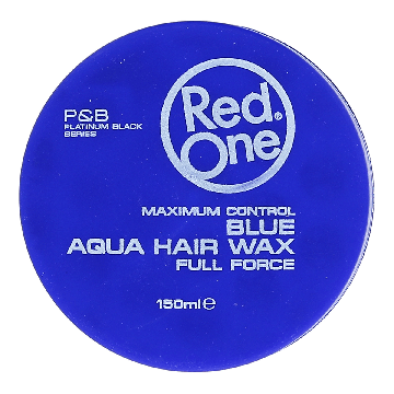 Red One Blue Aqua Hair Wax 150ml